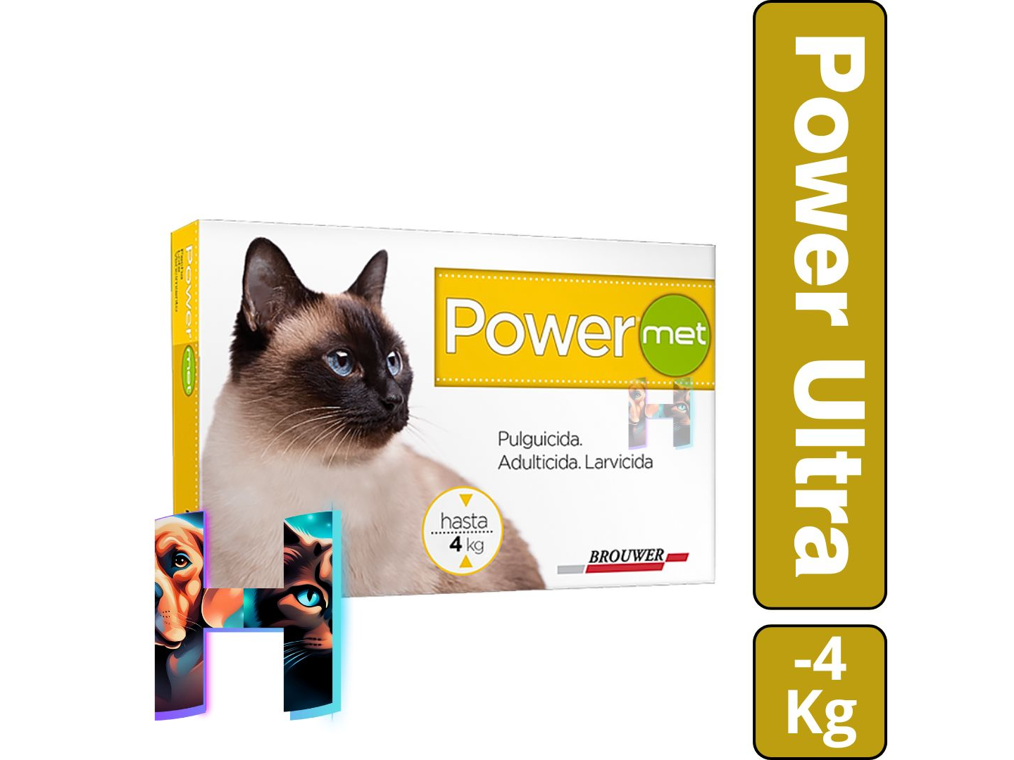 PIPETA POWER GATO 0 - 4 kg