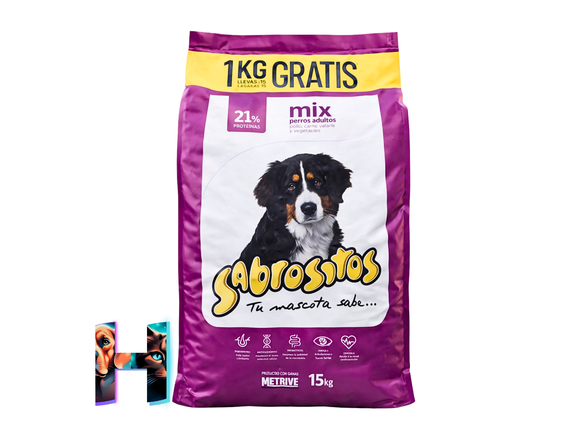Sabrositos  Mix 14Kg + 1kg Gratis