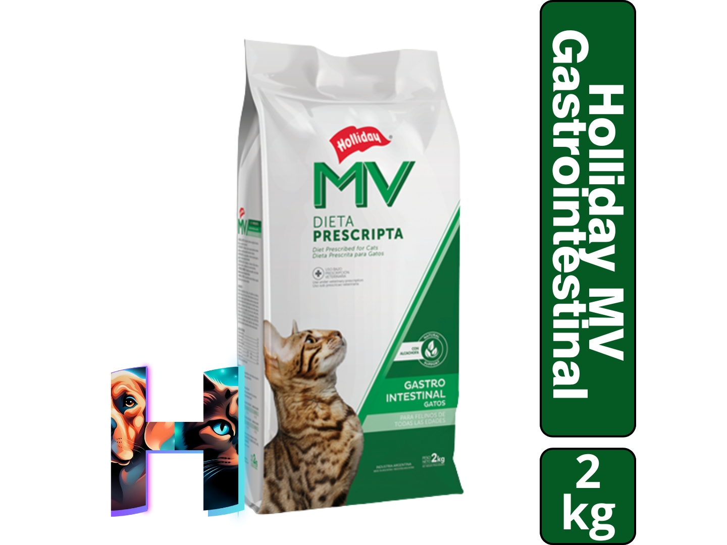 MV HOLLIDAY Gastrointestinal Gato 2kg