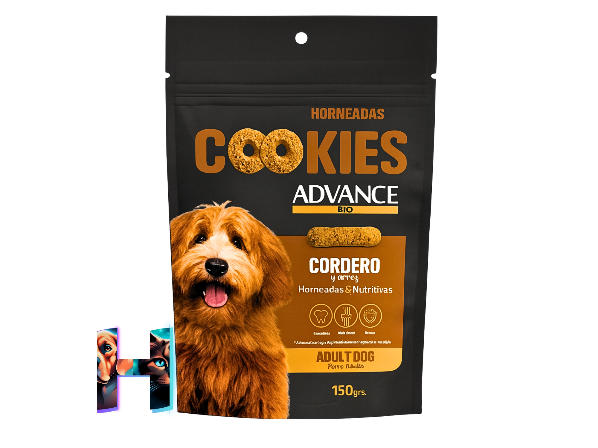 Cookies Advance Bio Cordero y Arroz 150g
