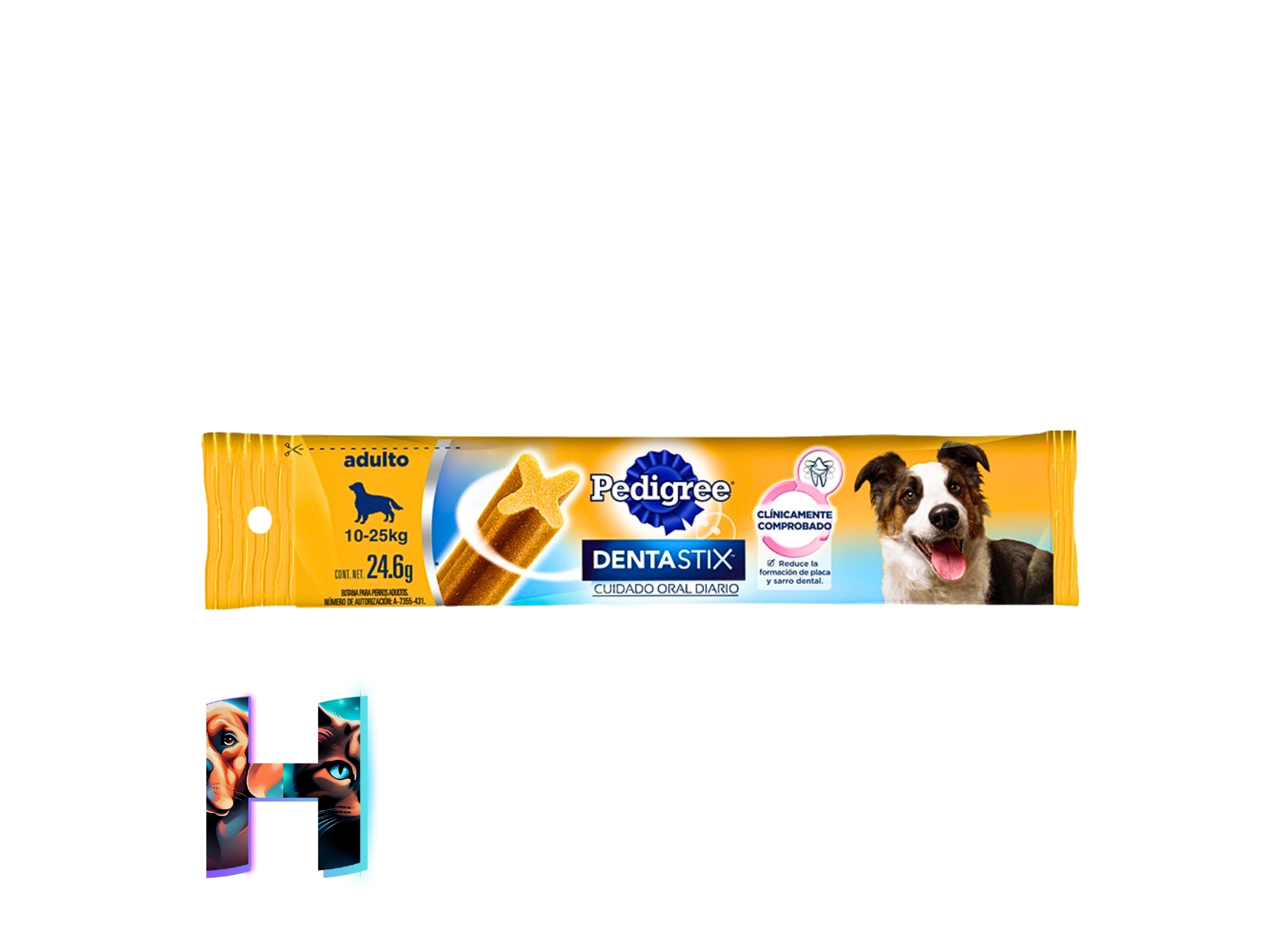 Dentastix Pedigree Raza Mediana 24.6gr