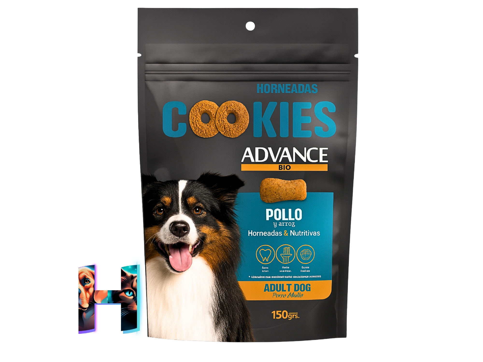 Cookies Advance Bio Pollo y Arroz 150g