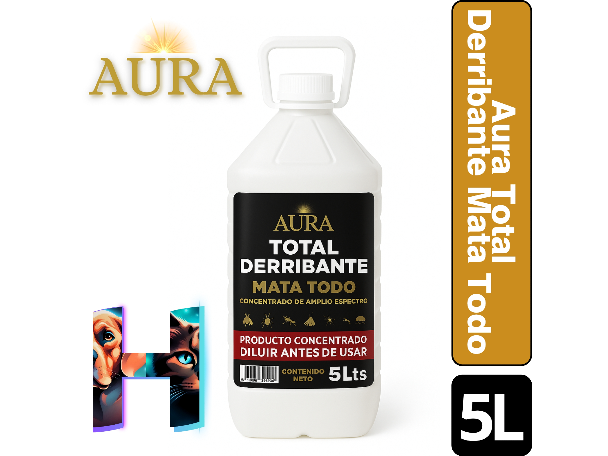 AURA Derribante Total Concentrado 5Lts
