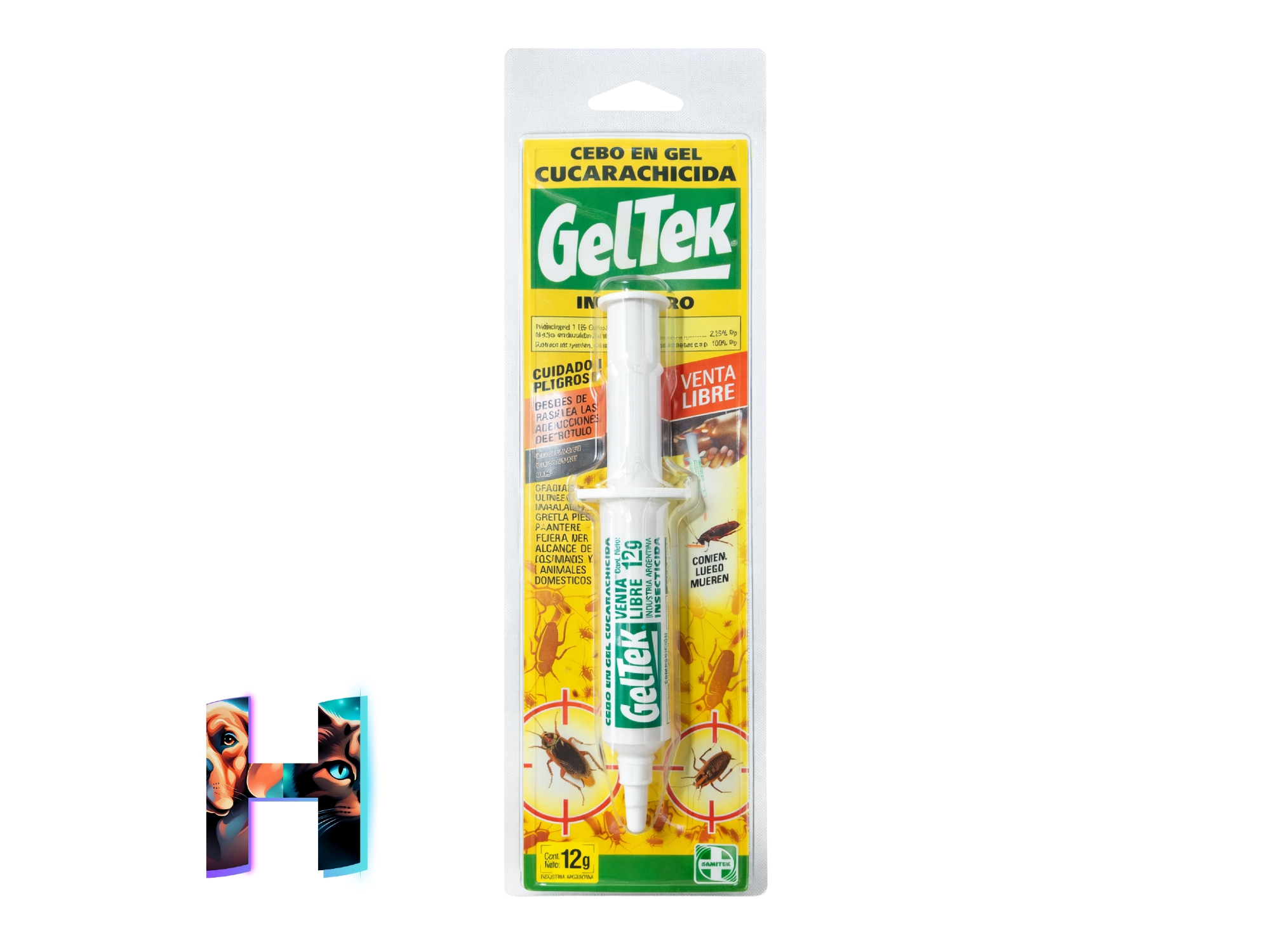 CUCARACHA GELTEKS X 12GRS