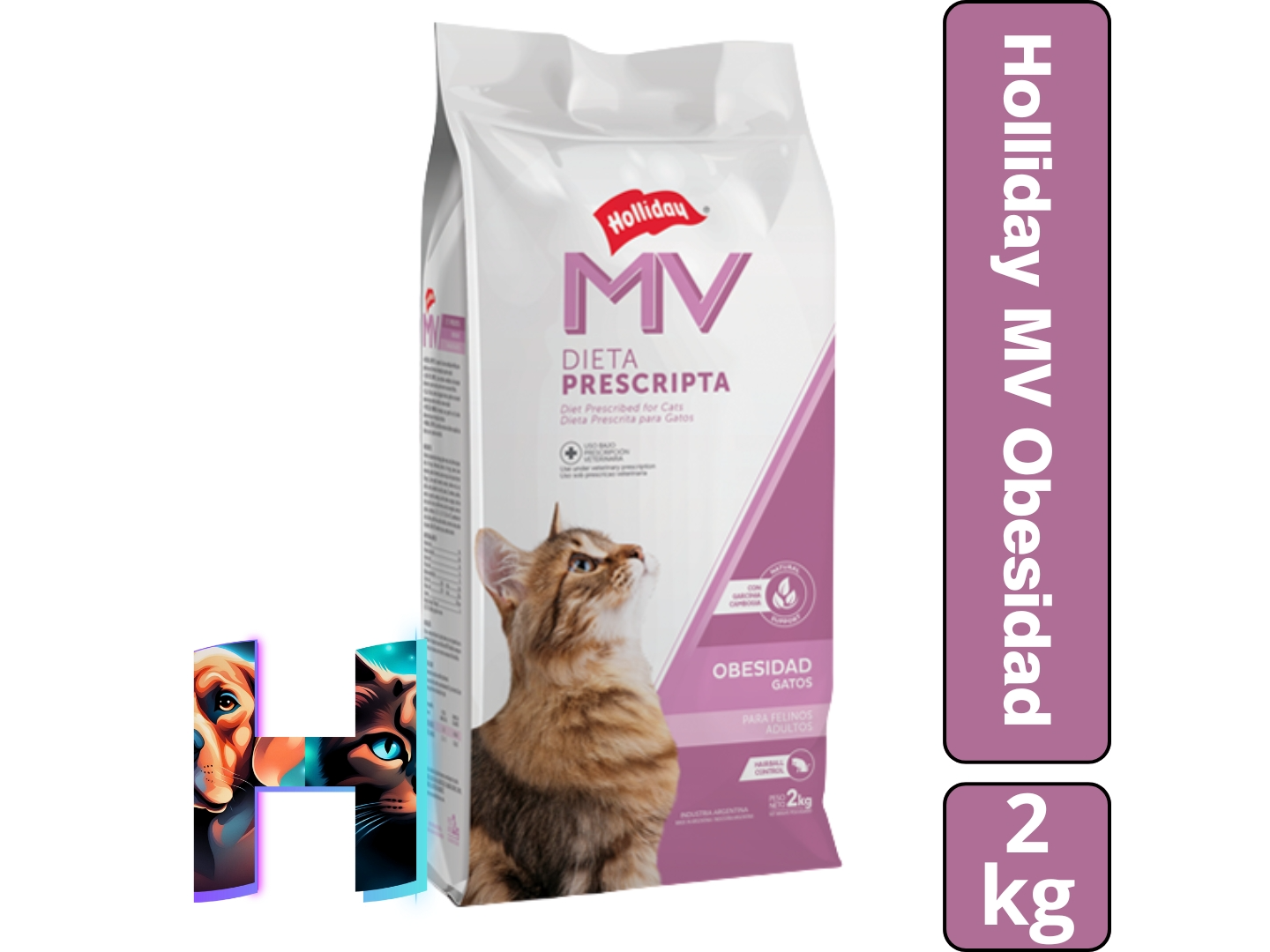 MV HOLLIDAY Obesidad Gato 2kg