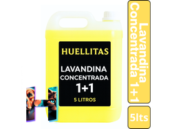 Lavandina Concentrada 1+1 x5Lts