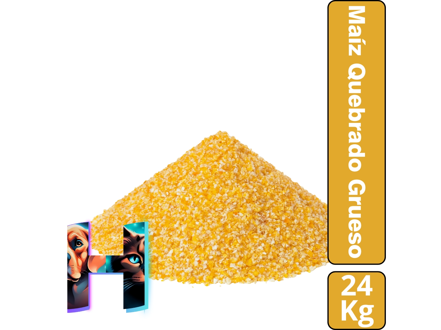 Maiz Quebrado Grueso x24 Kg.