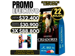 Maintenance Criadores High Pro x22kg