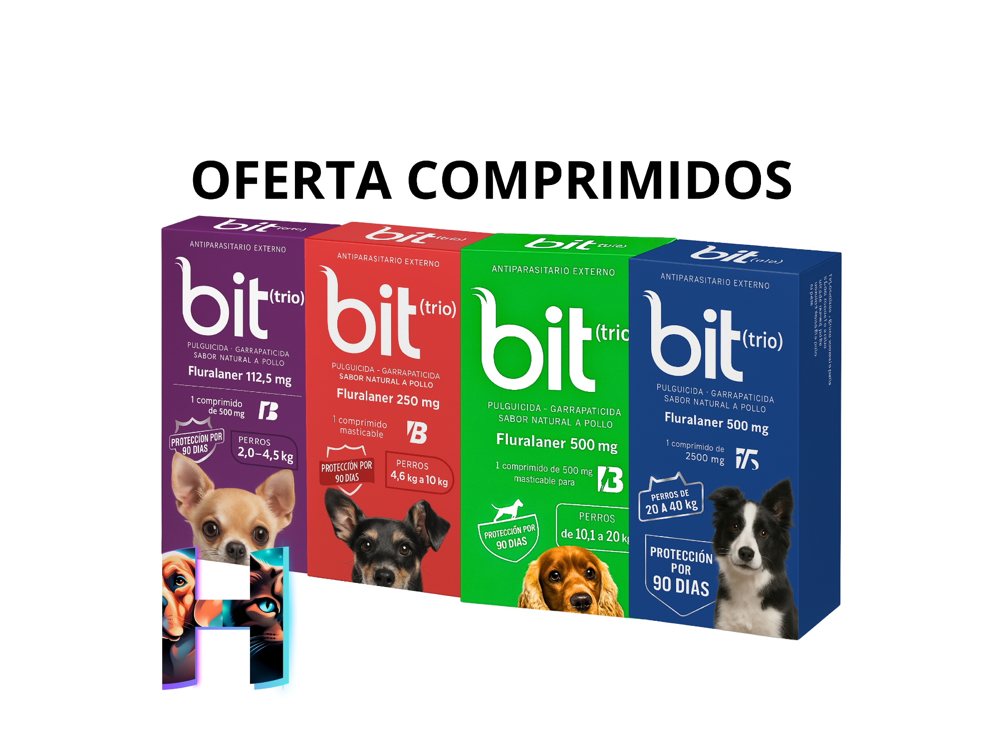 Promo Comprando desde 3 Comprimidos Bit Trio 20% Off