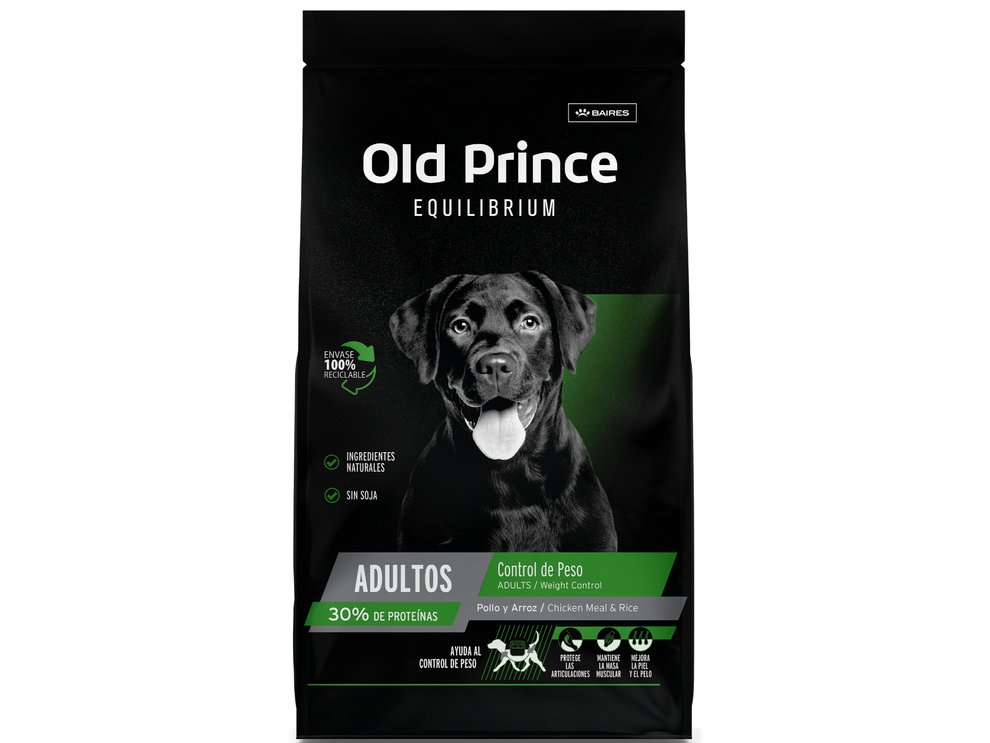 Old Prince Equilibrium Adulto Weight Control 1Kg
