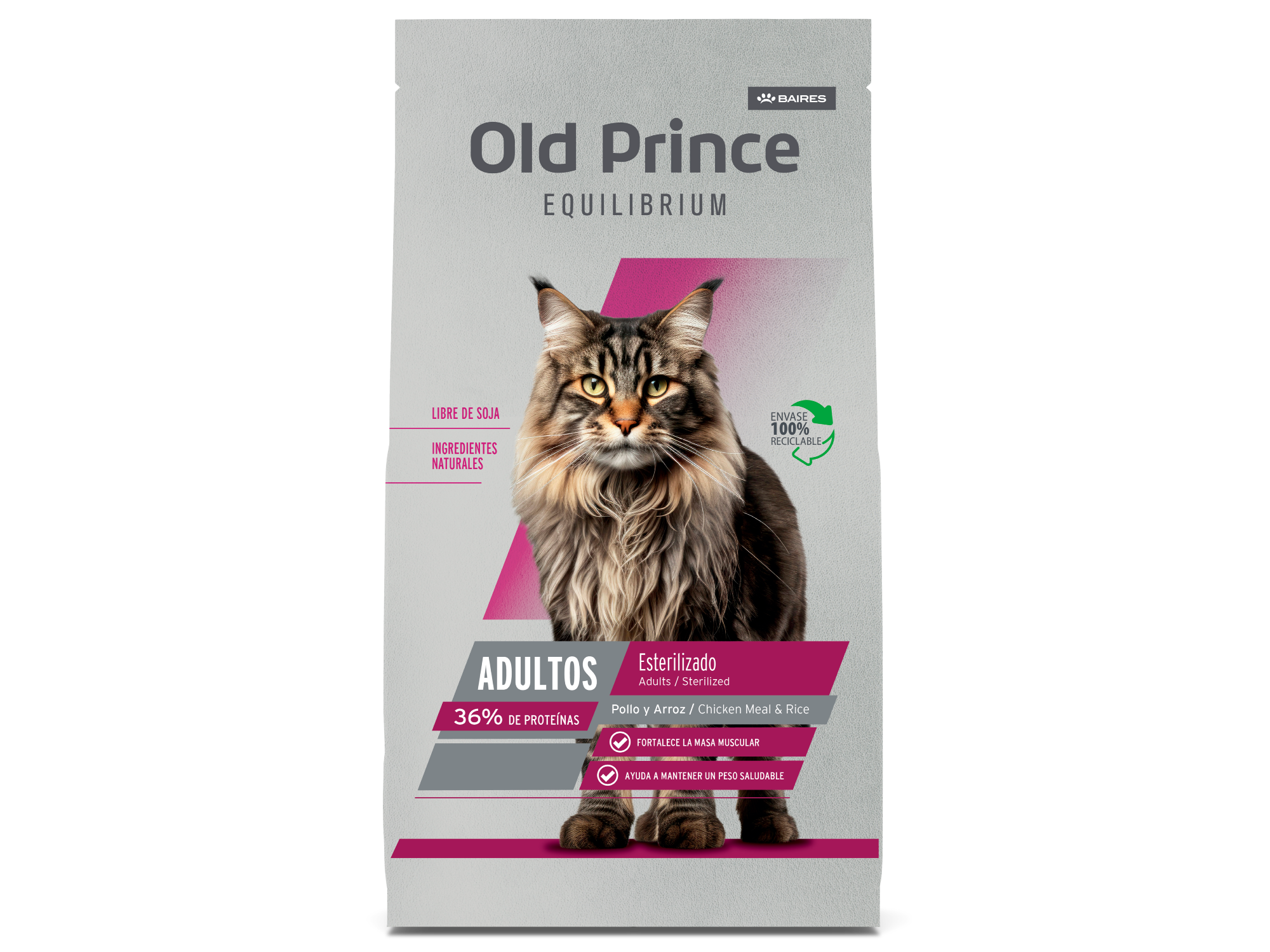 Old Prince Equilibrium Adulto Esterilizado 7.5kg