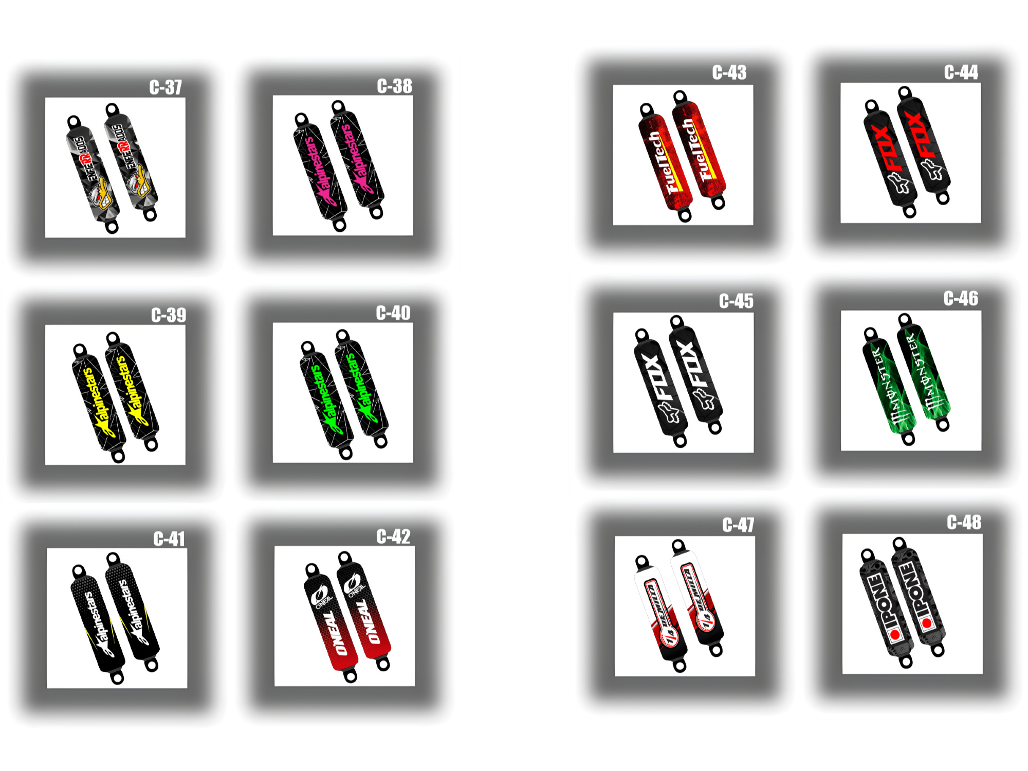 CUBRE AMORTIGUADORES D