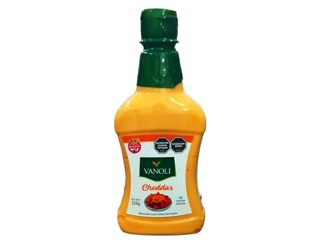 SALSA CHEDDAR VANOLI 12X350CC