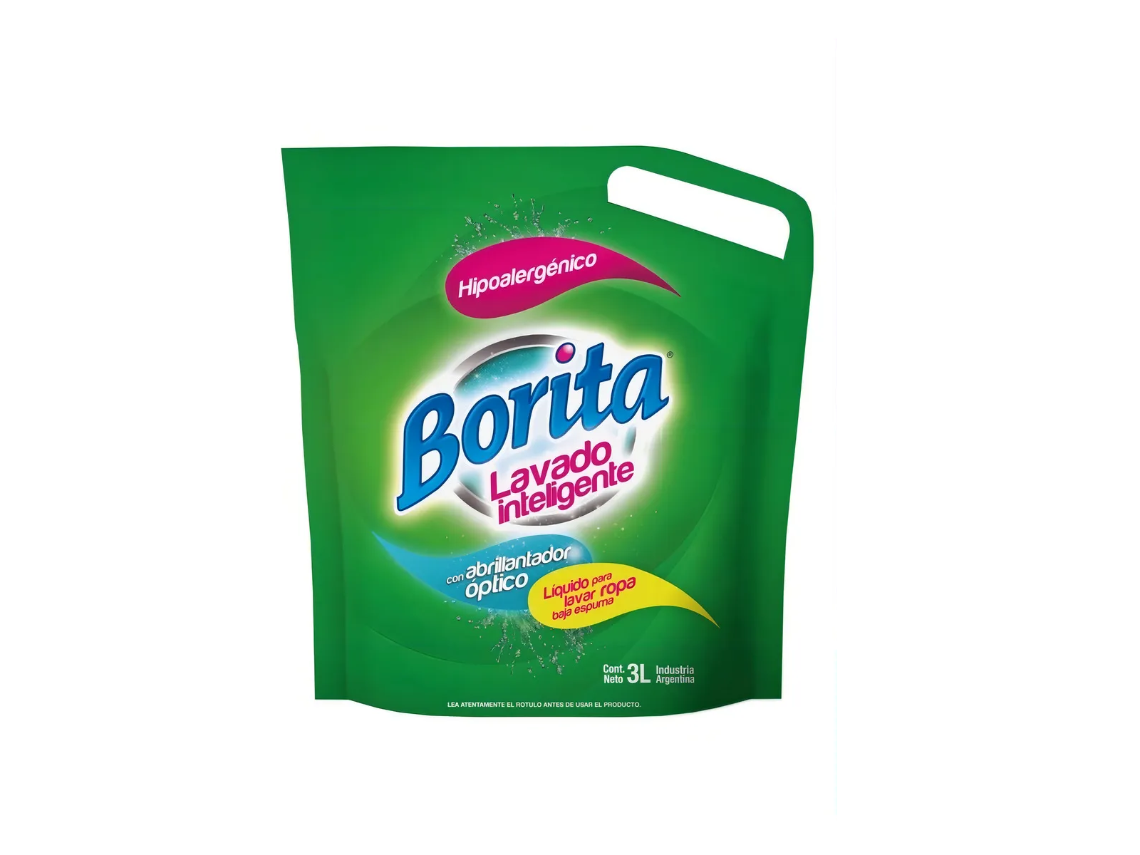 DETERGENTE SINT P/ROPA BAJA ESP BORITA  4X3000CC