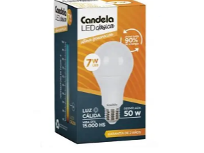 LUZ LED CAL X7W CANDELA 10DPX5UNX1