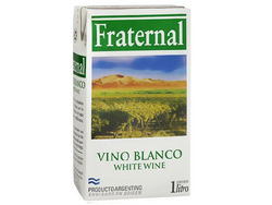 VINO FRATERNAL BLANCO 12X1LTRS