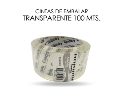 CINTA ADHESIVA CANDELA 36UN48MMX100MT