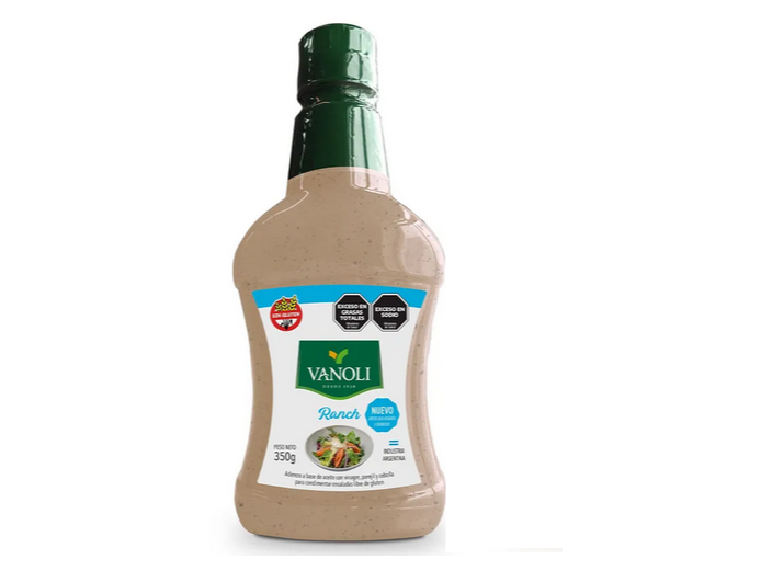 SALSA RANCH VANOLI 12X350CC