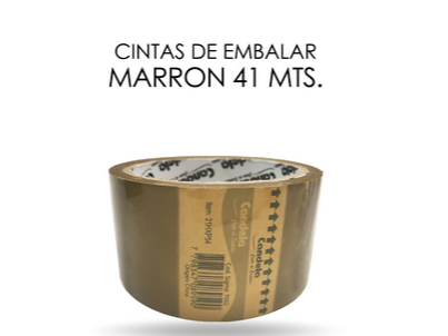 CINTA EMBALAR MARRON 36UN43MMX100MT
