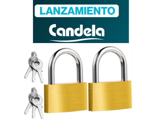 CANDADO CANDELA 38MM