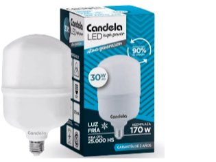 LUZ LED FRIA HP X30W CANDELA X20UN