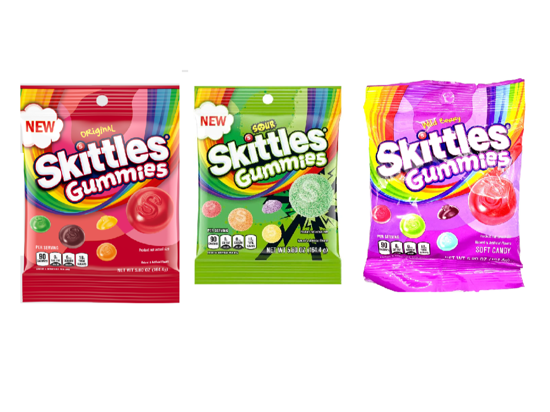 SKITTLES GUMMIES ORIGINAL X164.40G