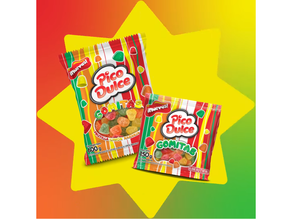 GOMITAS PICO DULCE