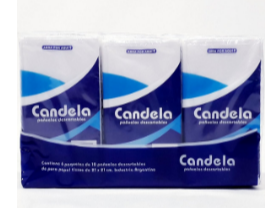 PAÑUELOS DESC CANDELA 48DPX6UN de Arroyito Mayorista