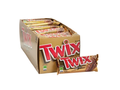 TWIX CARAMEL SING 10DP X36UN  X49G