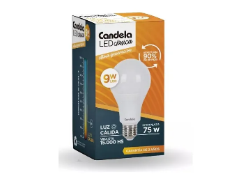 LUZ LED CALIDA X9W CANDELA 10DPX5UNX1