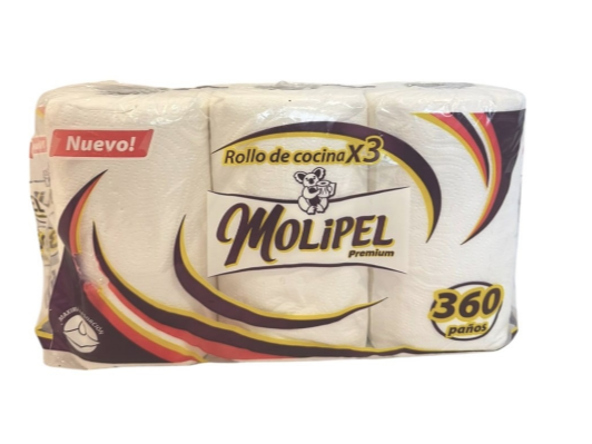ROLLO COCINA MOLIPEL 4BX3UN