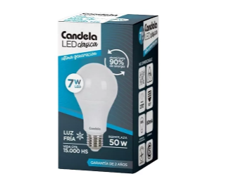 LUZ LED FRIA X7W CANDELA 10DPX5UNX1