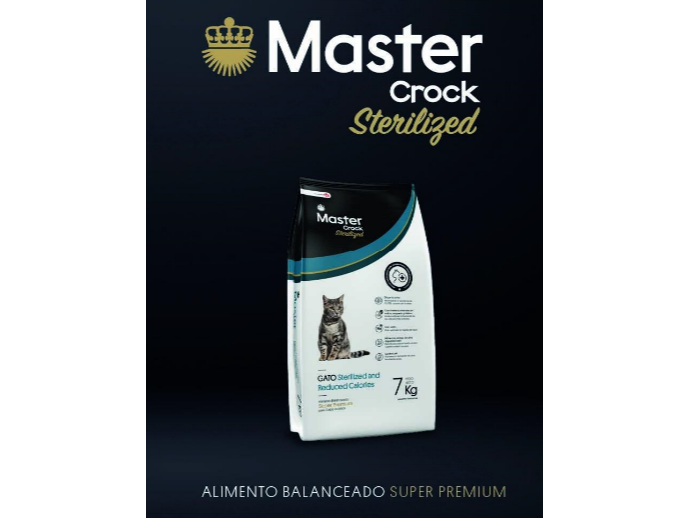 MASTER CROCK GATO AD STERILIZED X7KG