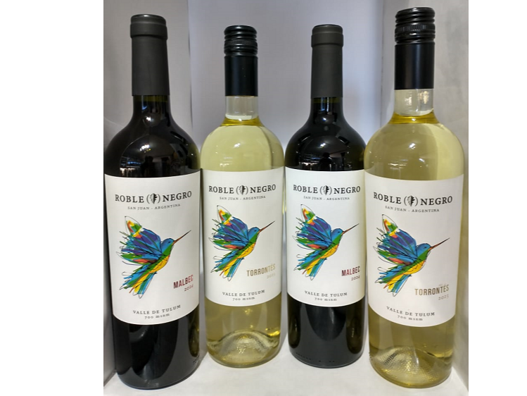 VINO ROBLE NEGRO X750 CC