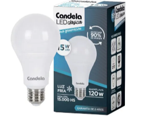 LUZ LED FRIA 15W CANDELA 10DPX5UNX1