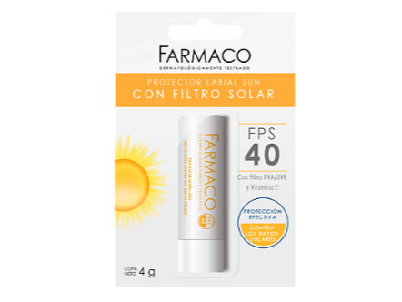 PROTECTOR LABIAL FARMACO X4G