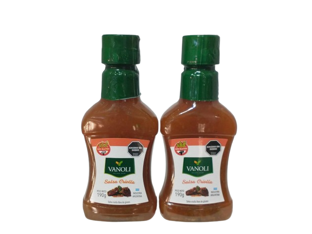 SALSA CRIOLLA VANOLI PET12X190CC