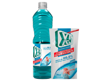 LIMPIADOR LIQ DESINF AMB Y SUP X.5