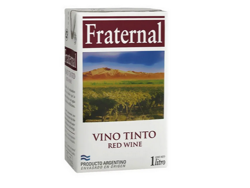 VINO FRATERNAL TINTO 12X1LTRS