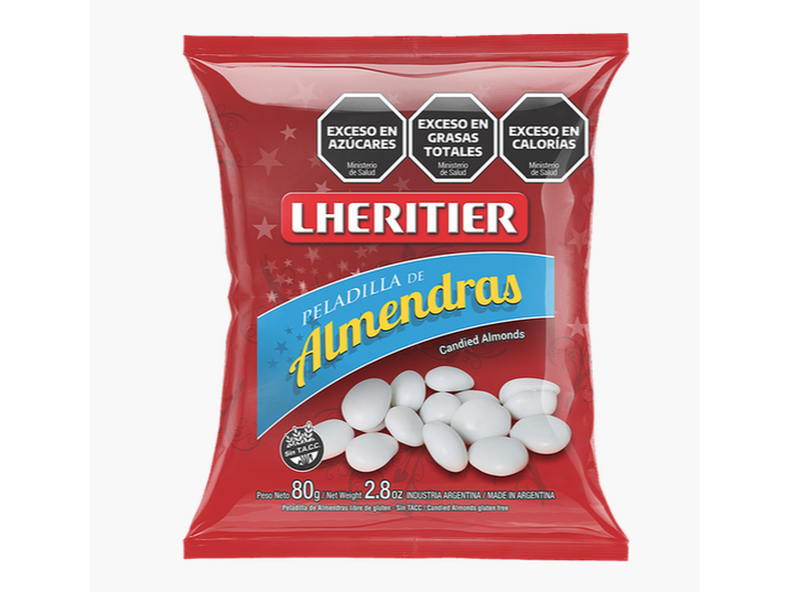 PELADILLA DE ALMENDRA LHERITIER 22X80GR