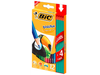 LAPIZ COLOR BIC KIDS LARGO 24DPX12U+4LAP GRATIS