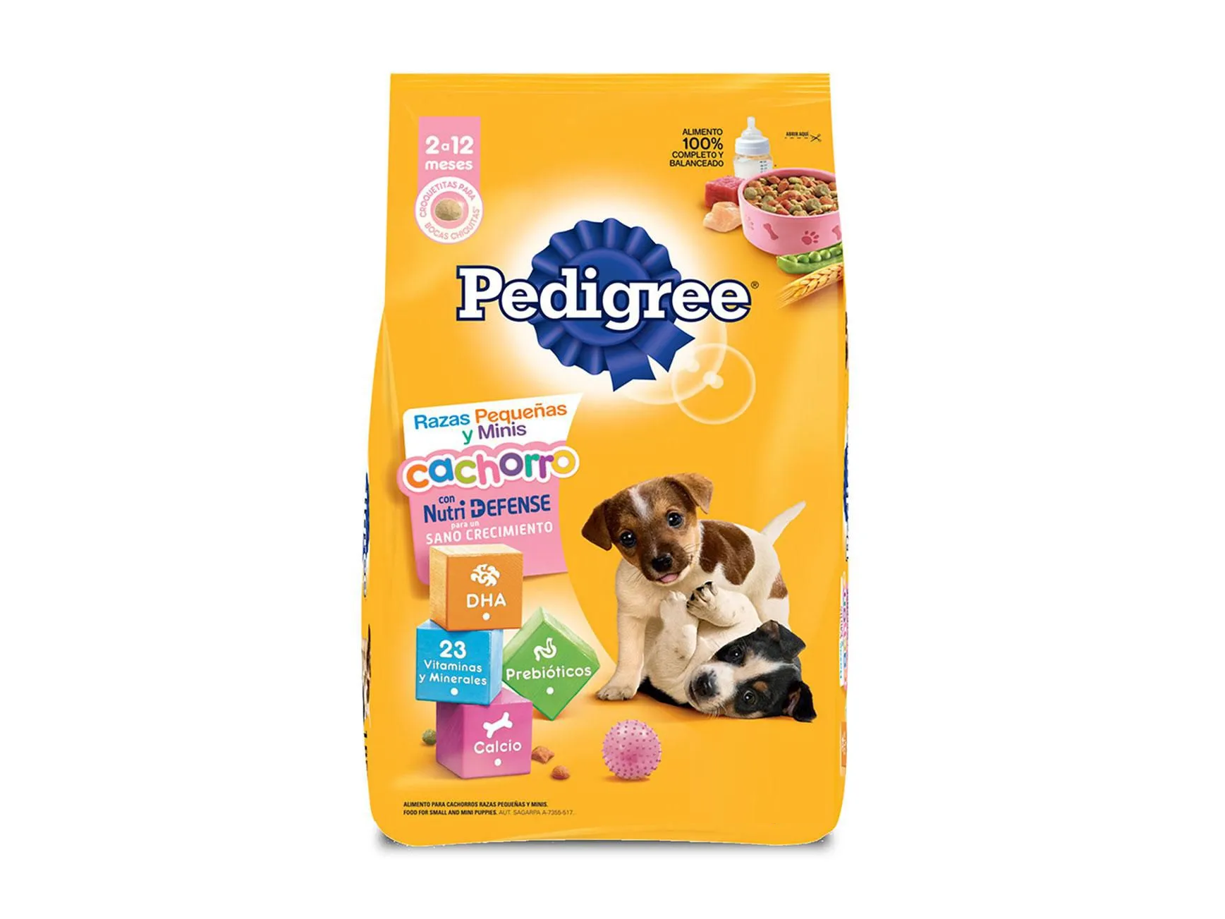 PEDIGREE CACHORRO RZA PEQ ET1