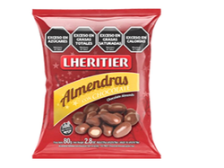 ALMENDRAS C/CHOC LHERITIER 12X100GR