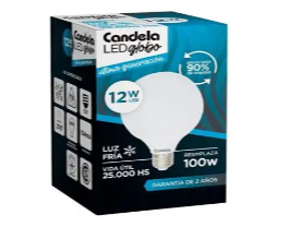 LUZ LED FRIA 12W CANDELA 10DPX5UNX1
