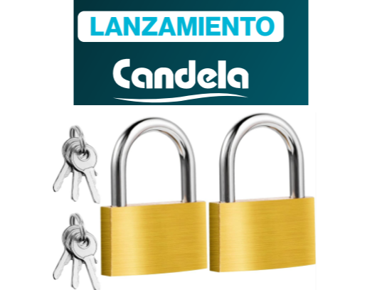 CANDADO CANDELA 50MM