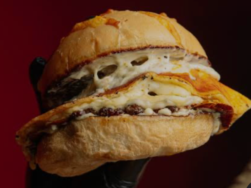 Hamb 4 quesos simple