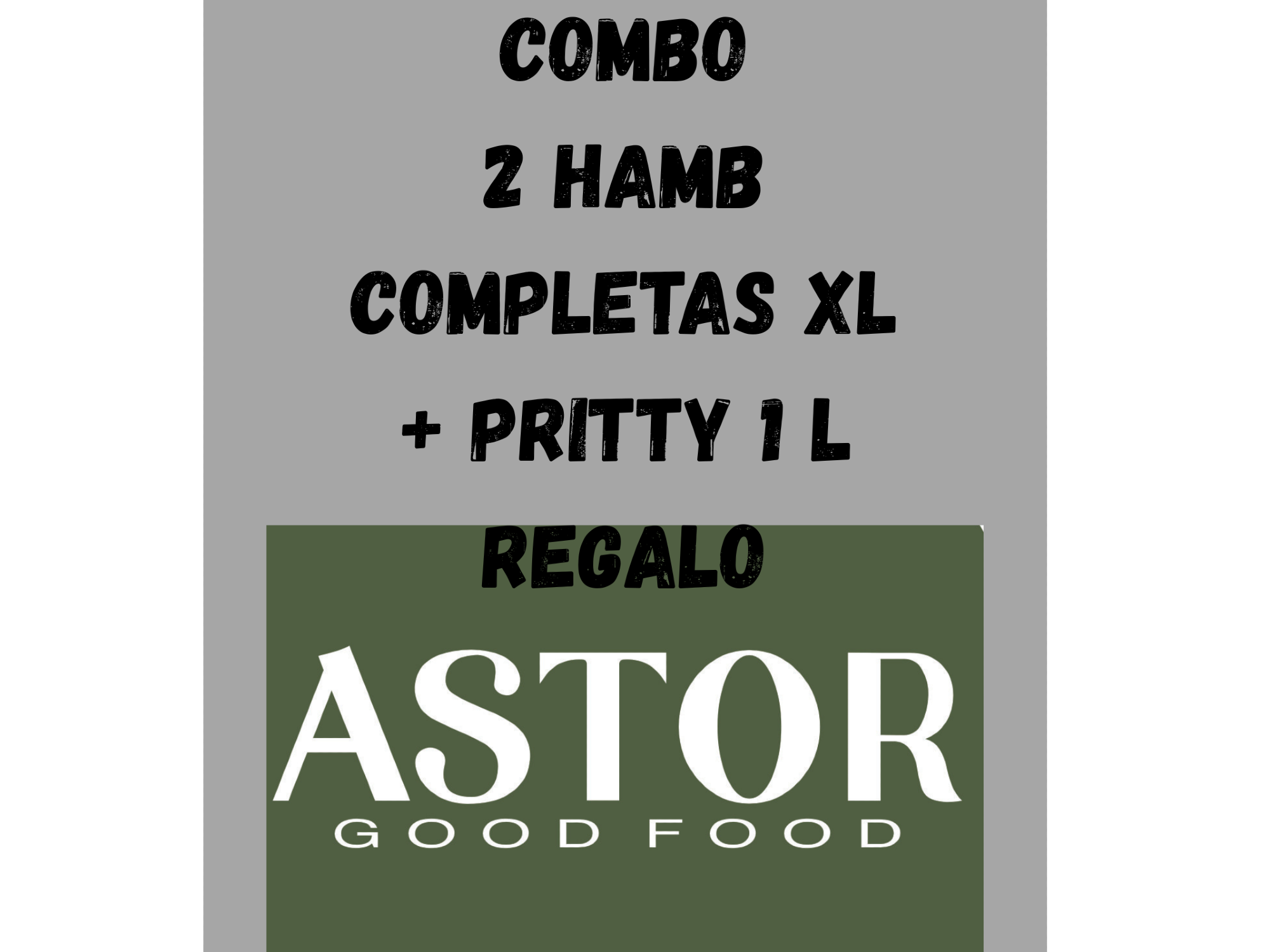 Combo 2 Hamb Completas XL