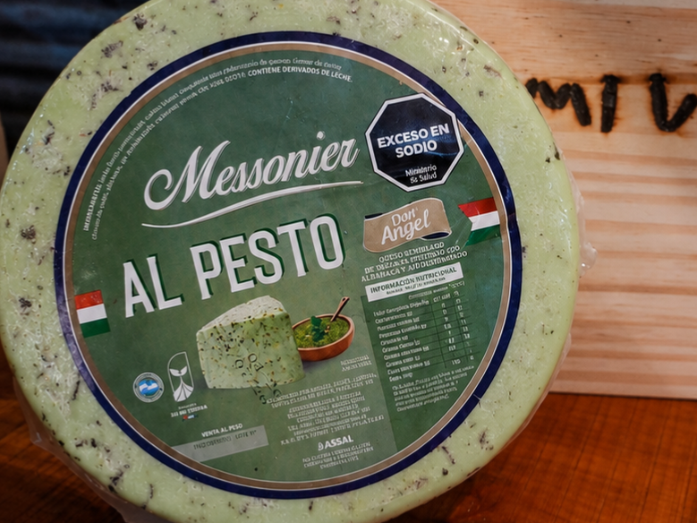 Queso Messonier Al Pesto