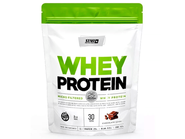 Star Nutrition Whey Protein  Sabor choco  Doypack 1kg