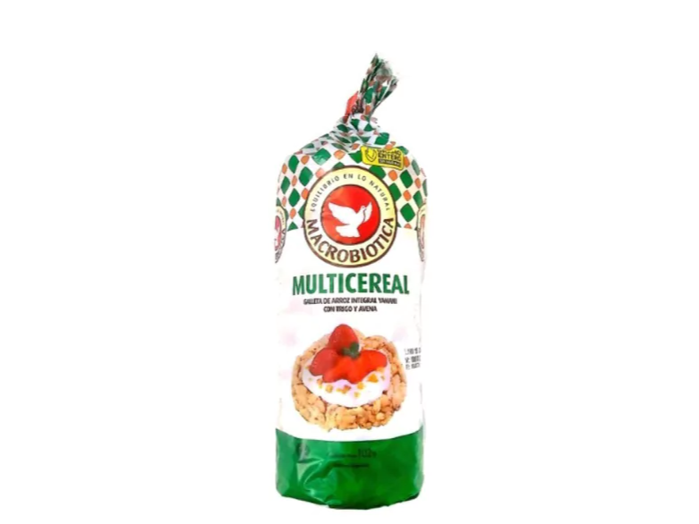 Galleta de arroz macrobiotica multecereal